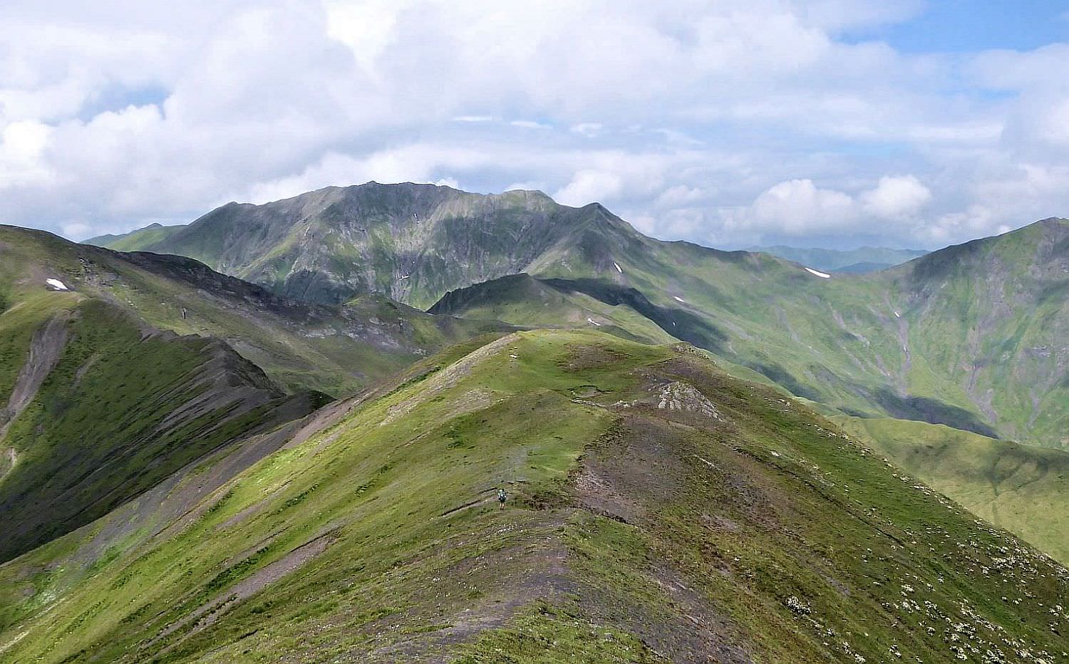 On the ridge of Greater Caucasus