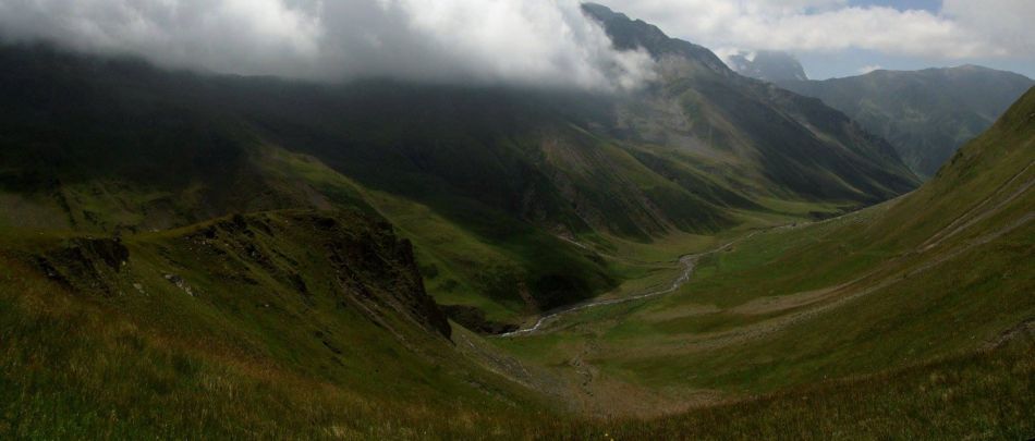 View from Arkhoti pass