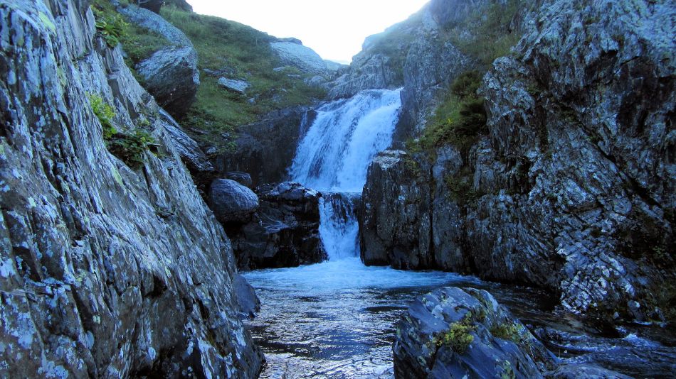 Waterfall in Arkhoti valley