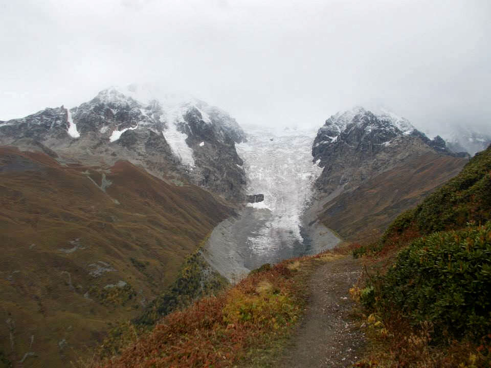 Adishi glacier