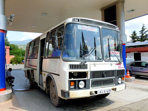 Georgian bus