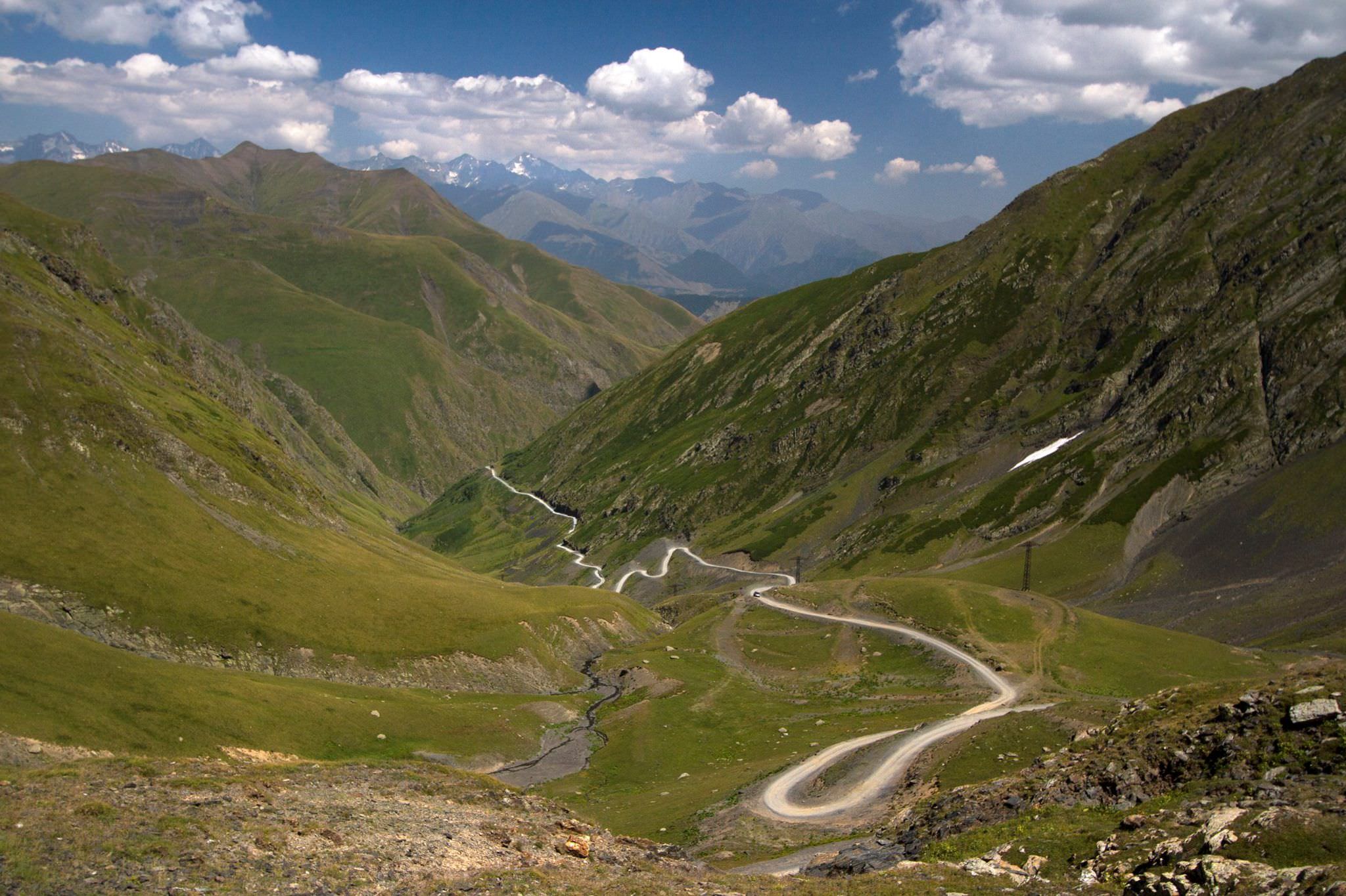 The road to Tusheti