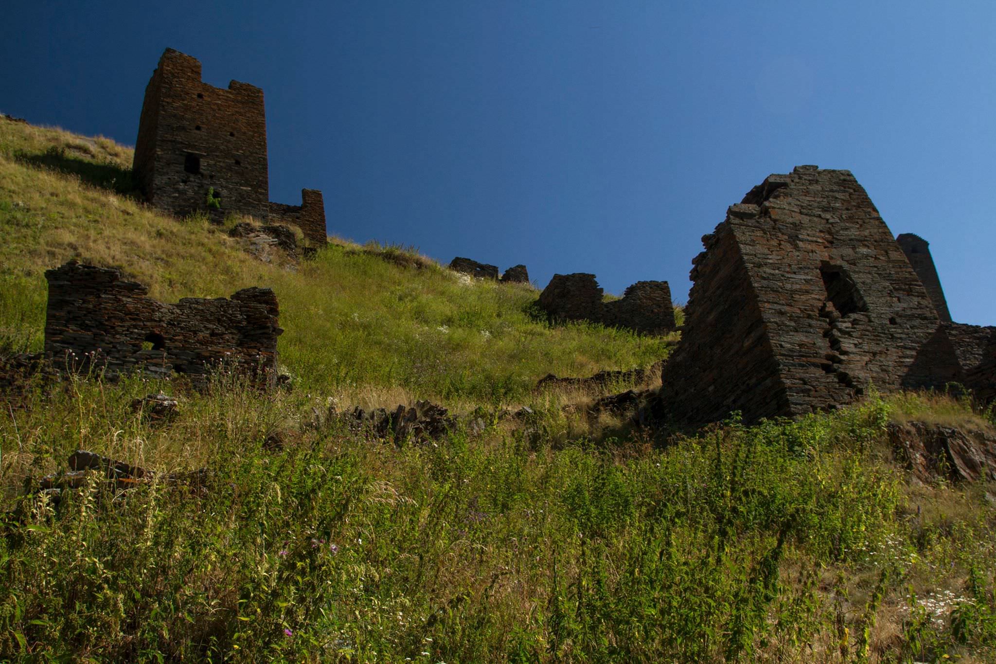 Abandoned village in Tusheti