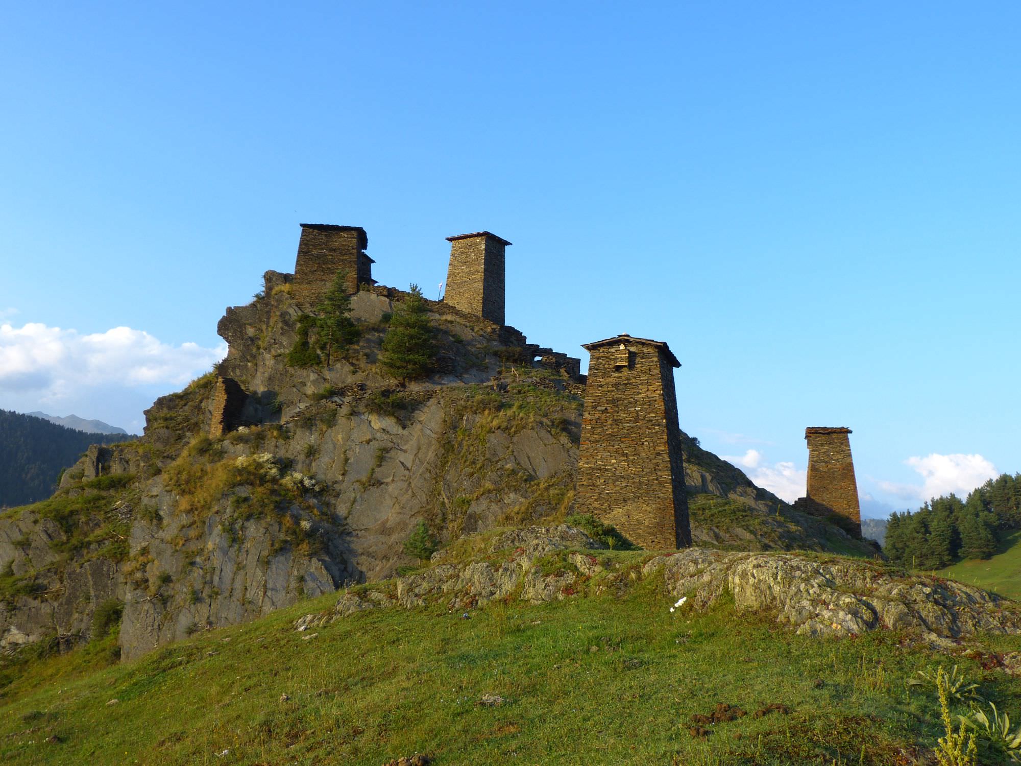 Towers of Upper Omalo