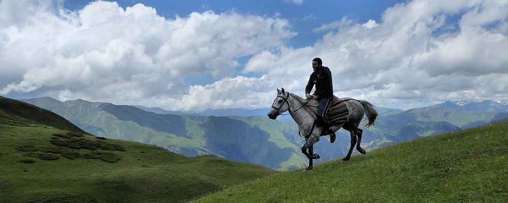 Horse tour in Tusheti