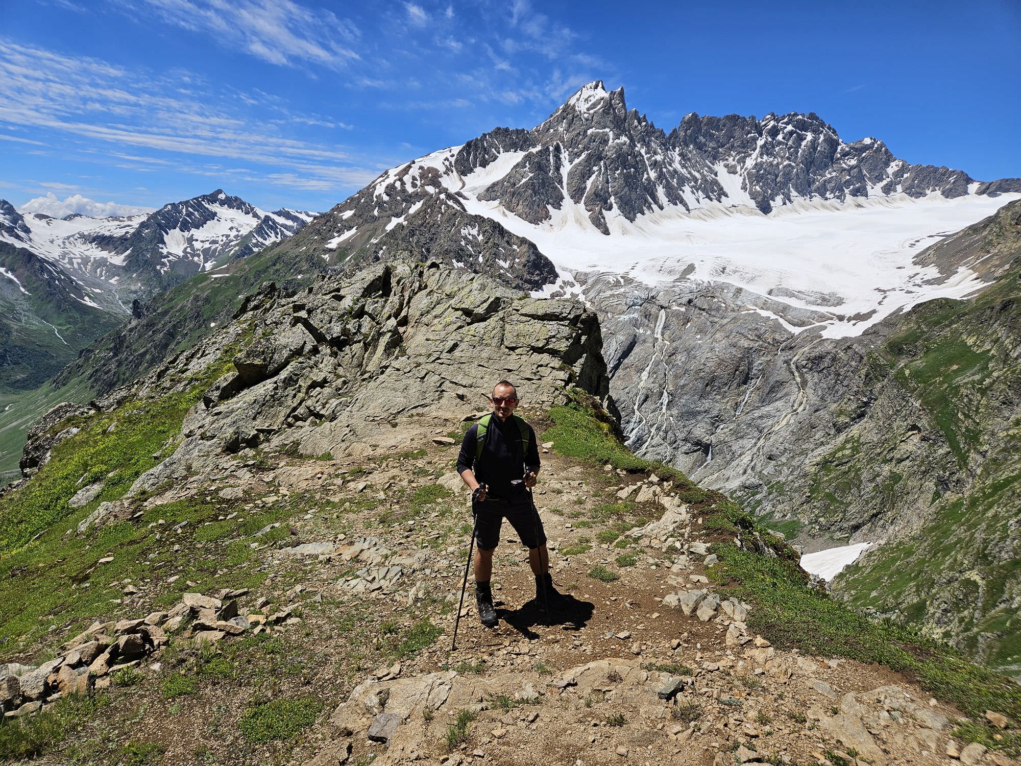 Views of Mt. Dolra and Dolra Glacier