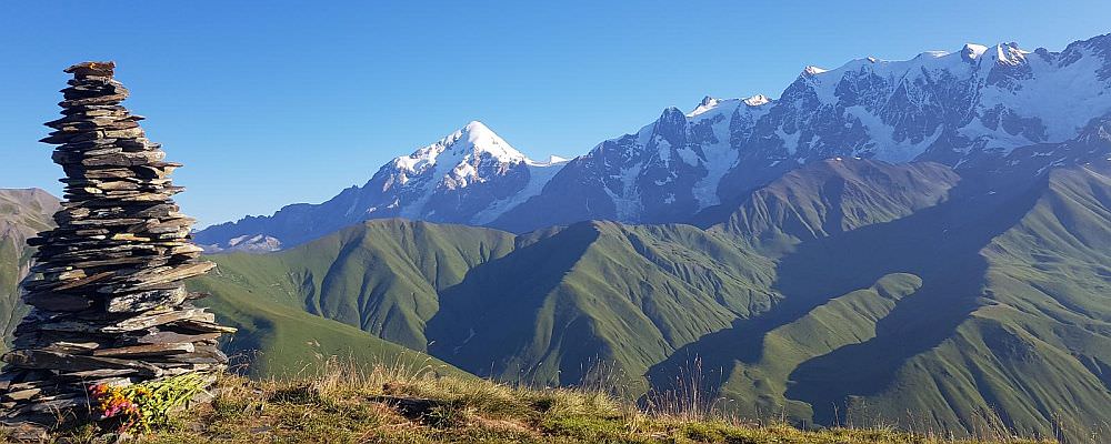Hike from Ushguli to Chubedishi viewpoint