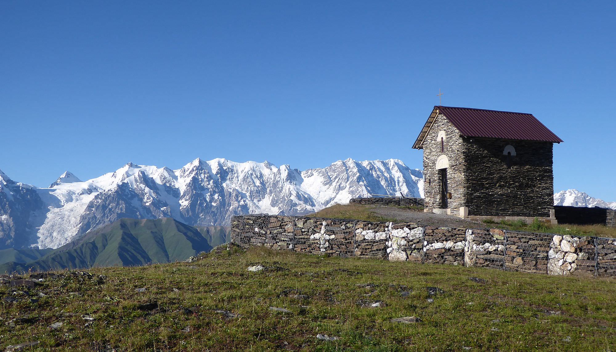 New chapel at the Latpari pass