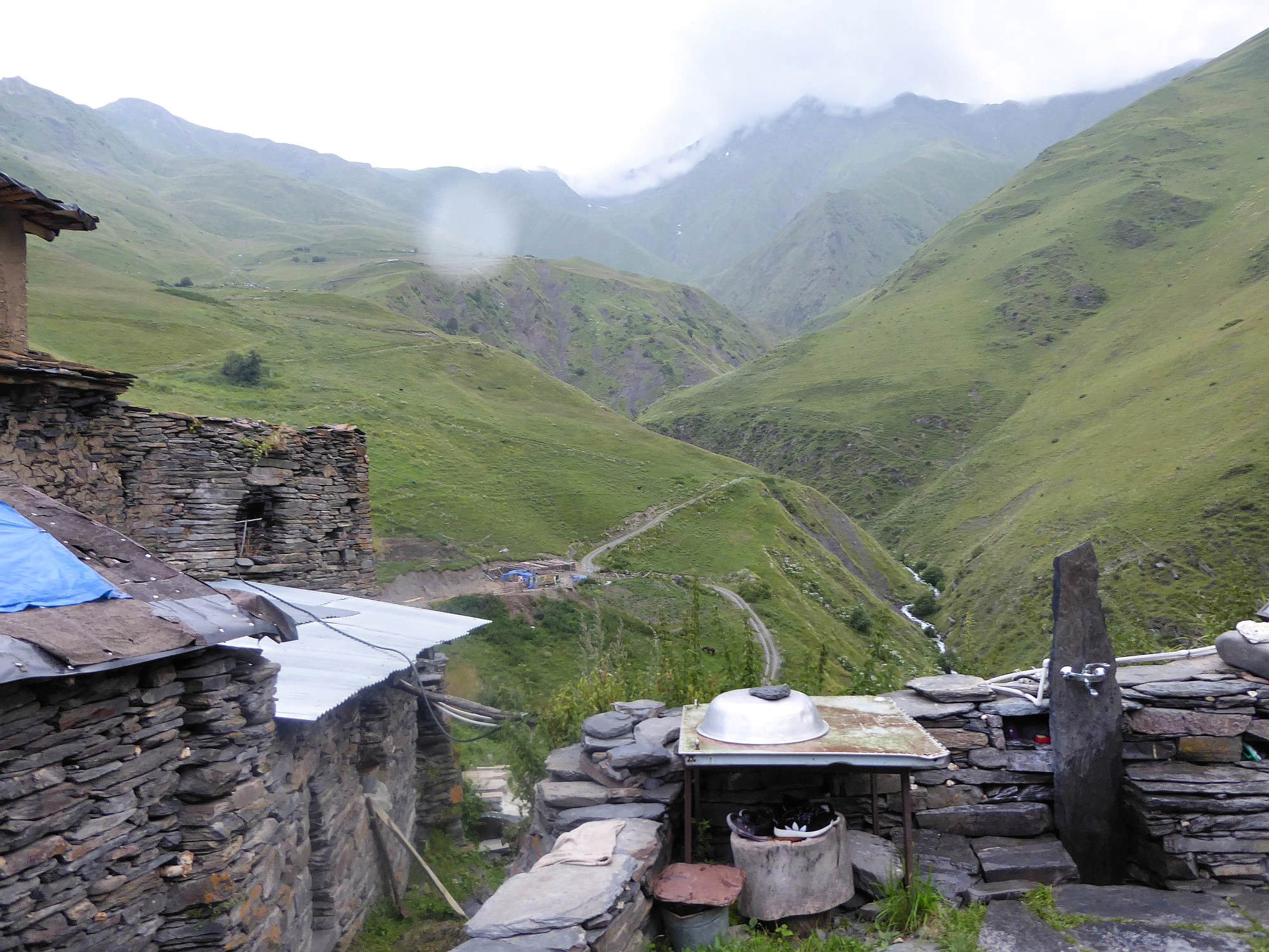 View from the Ardoti village