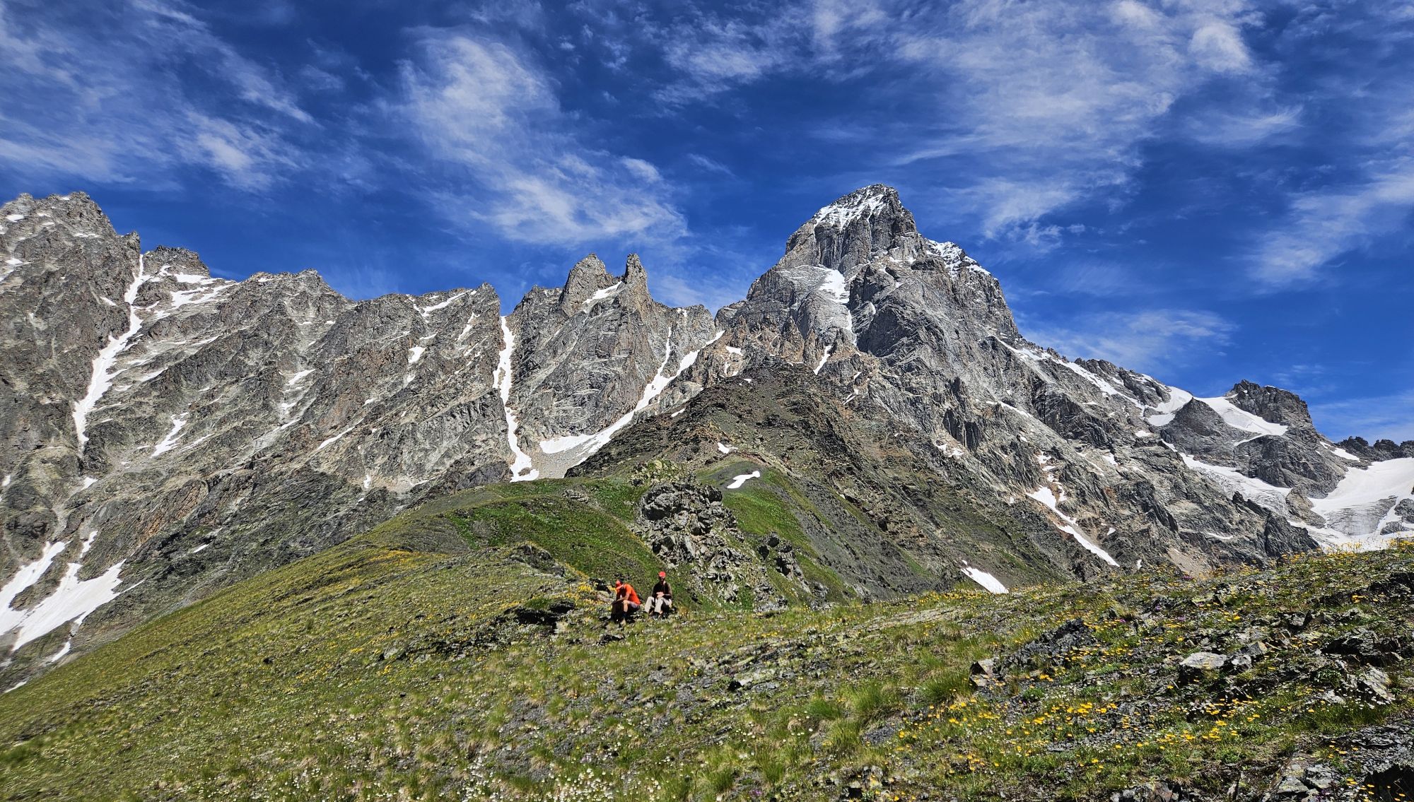 Resting below Meshkhol