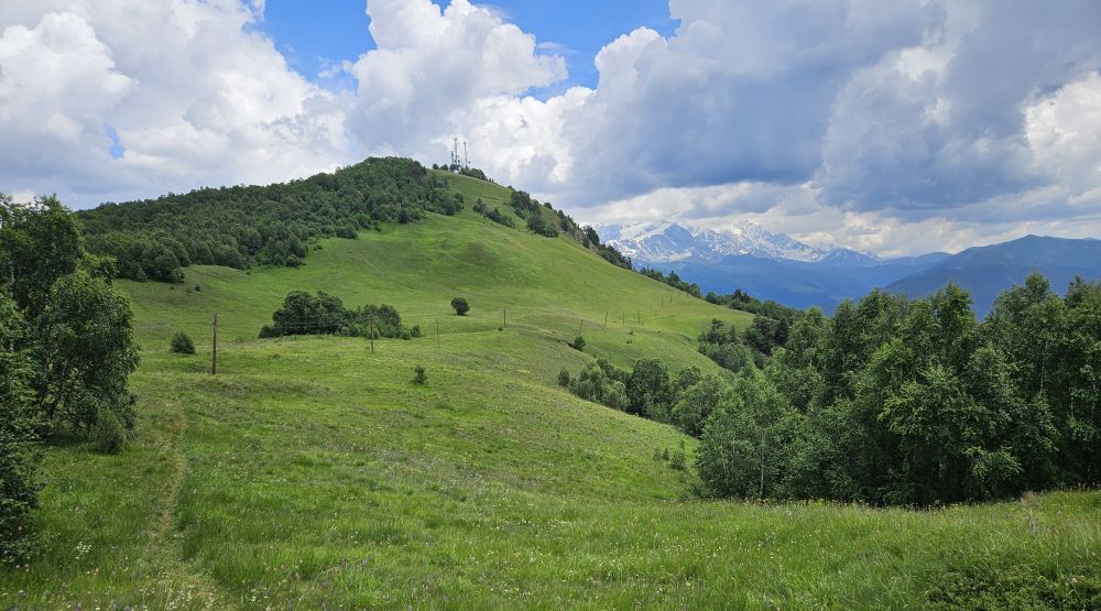 Bypassing Mentashi transmitter from the south