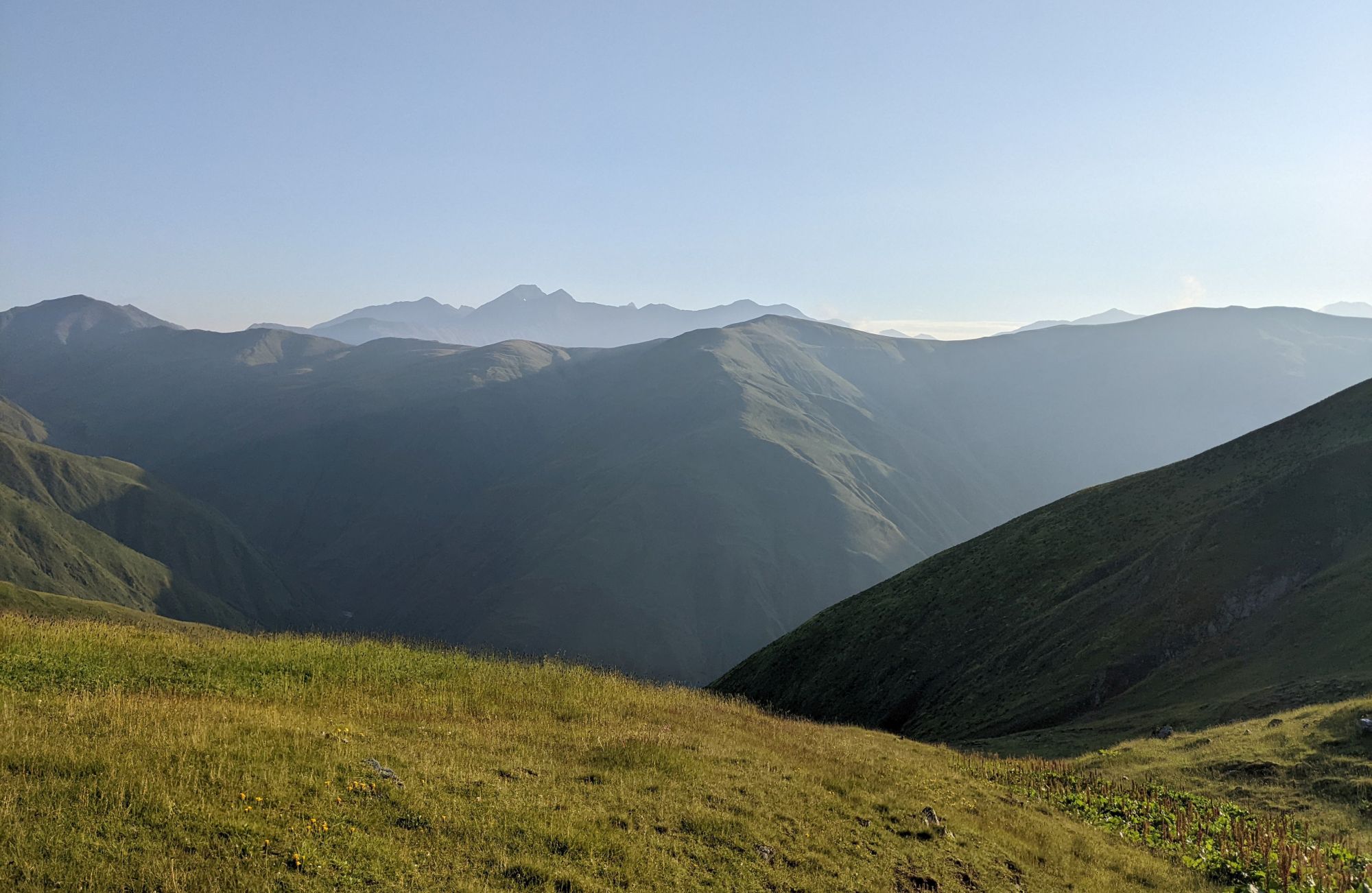 Trek from Pankisi gorge to Tusheti by Sakorne pass