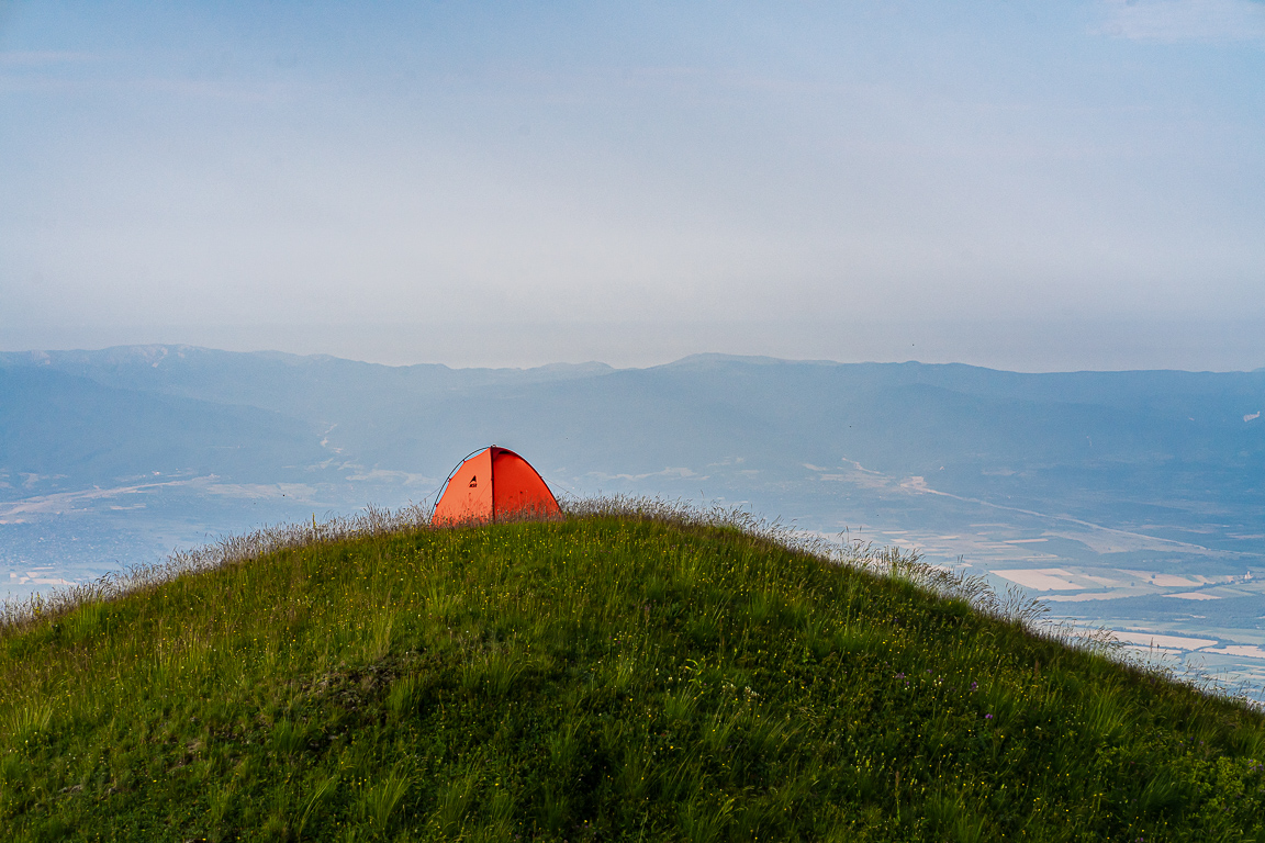 Camping by the Kokhta hill