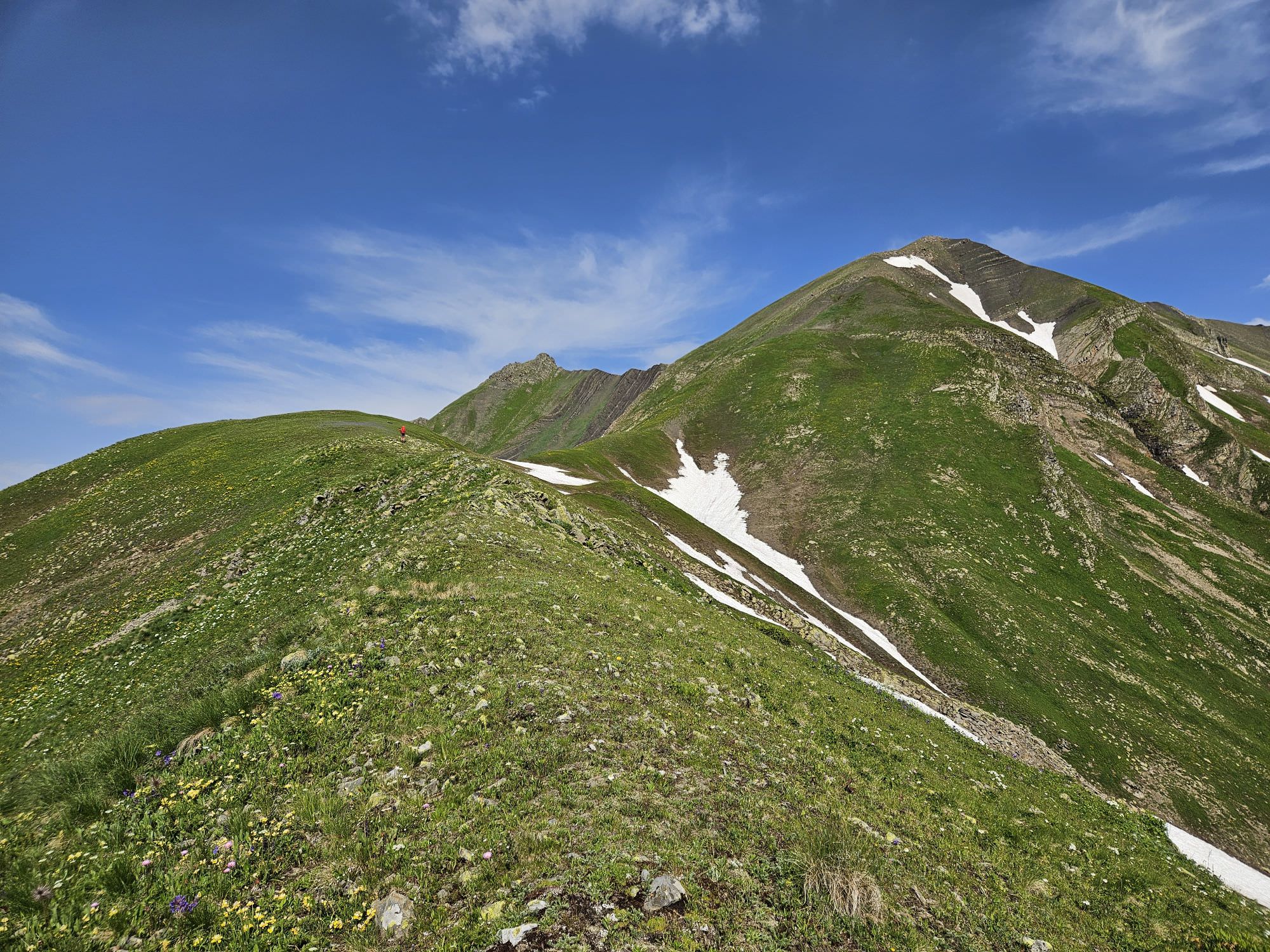 Final climb to the Liburga pass