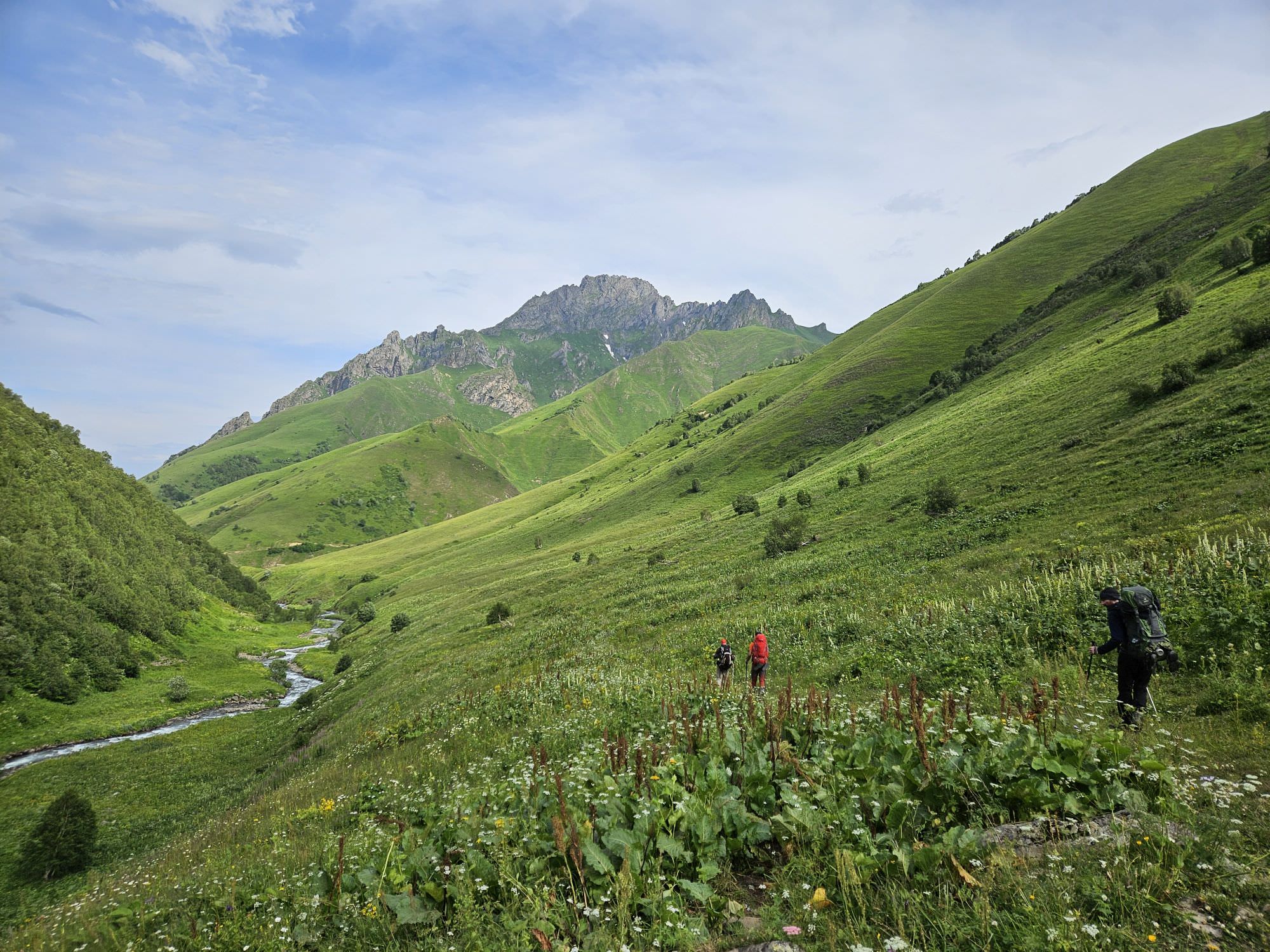 In the Kaseleti valley